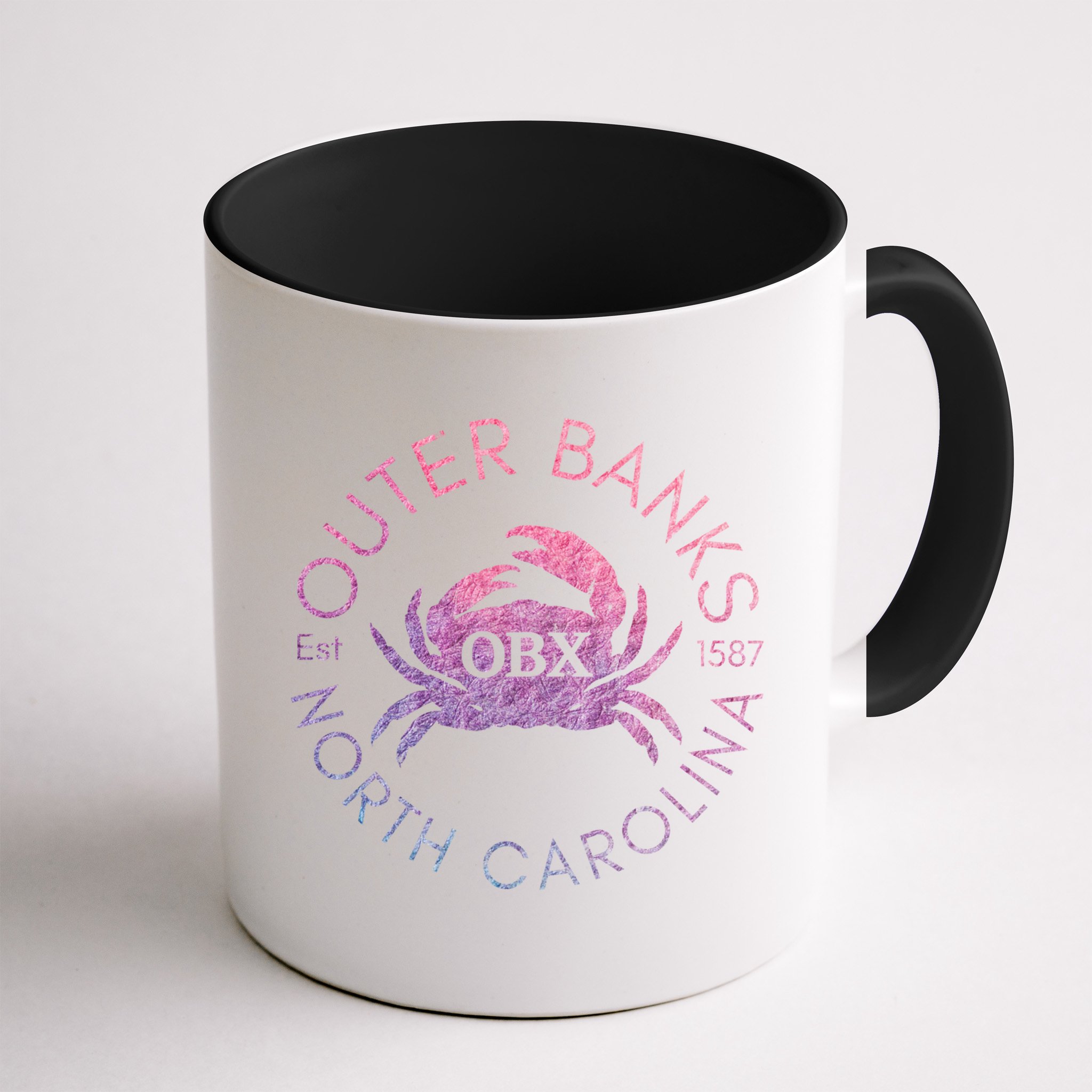 Outer Banks North Carolina Obx Crab Beach Summer Vintage Gift Mug