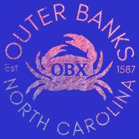 Outer Banks North Carolina Obx Crab Beach Summer Vintage Gift Sweatshirt