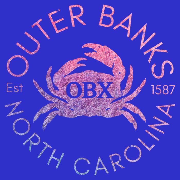 Outer Banks North Carolina Obx Crab Beach Summer Vintage Gift Sweatshirt