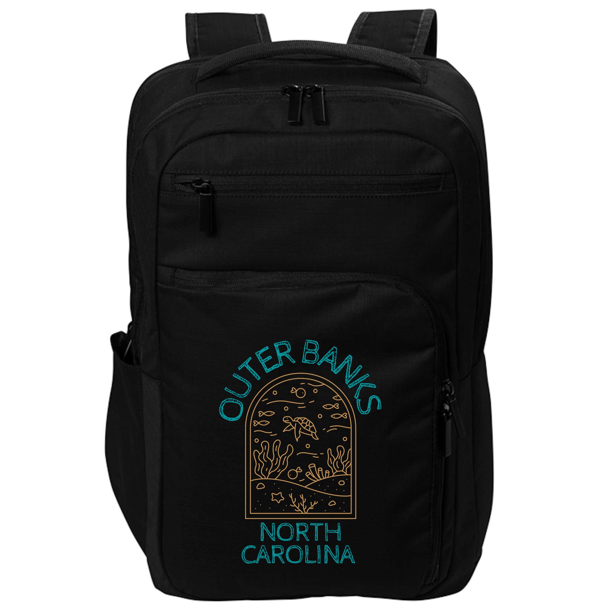 Outer Banks North Carolina NC Beach Impact Tech Backpack