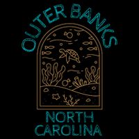 Outer Banks North Carolina NC Beach Impact Tech Backpack