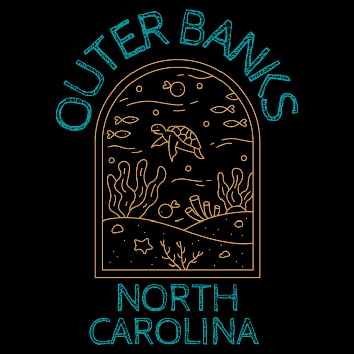 Outer Banks North Carolina NC Beach Impact Tech Backpack