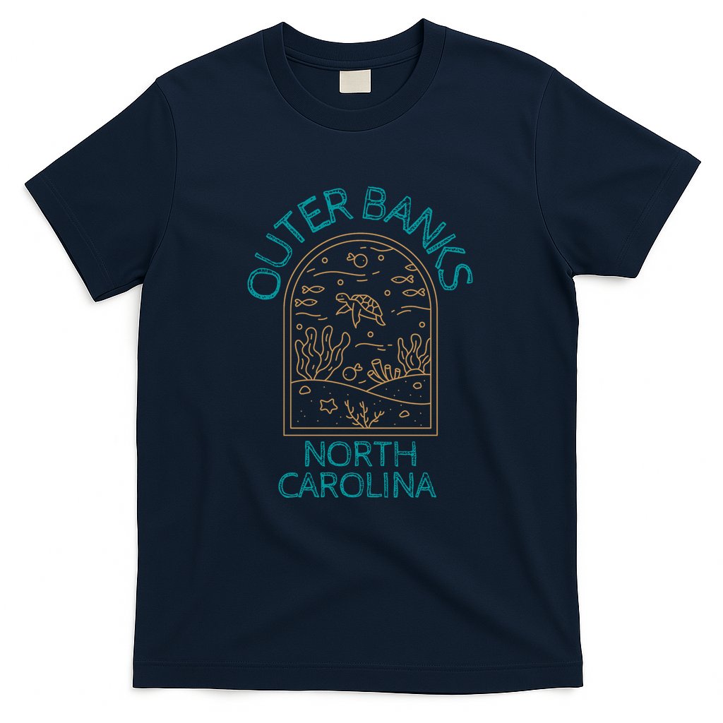 Outer Banks North Carolina NC Beach T-Shirt