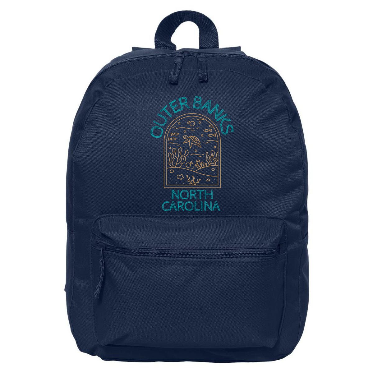 Outer Banks North Carolina NC Beach 16 in Basic Backpack
