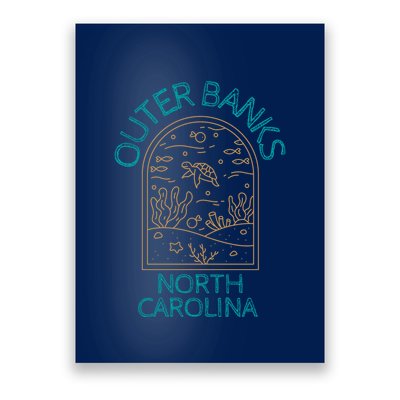 Outer Banks North Carolina NC Beach Poster