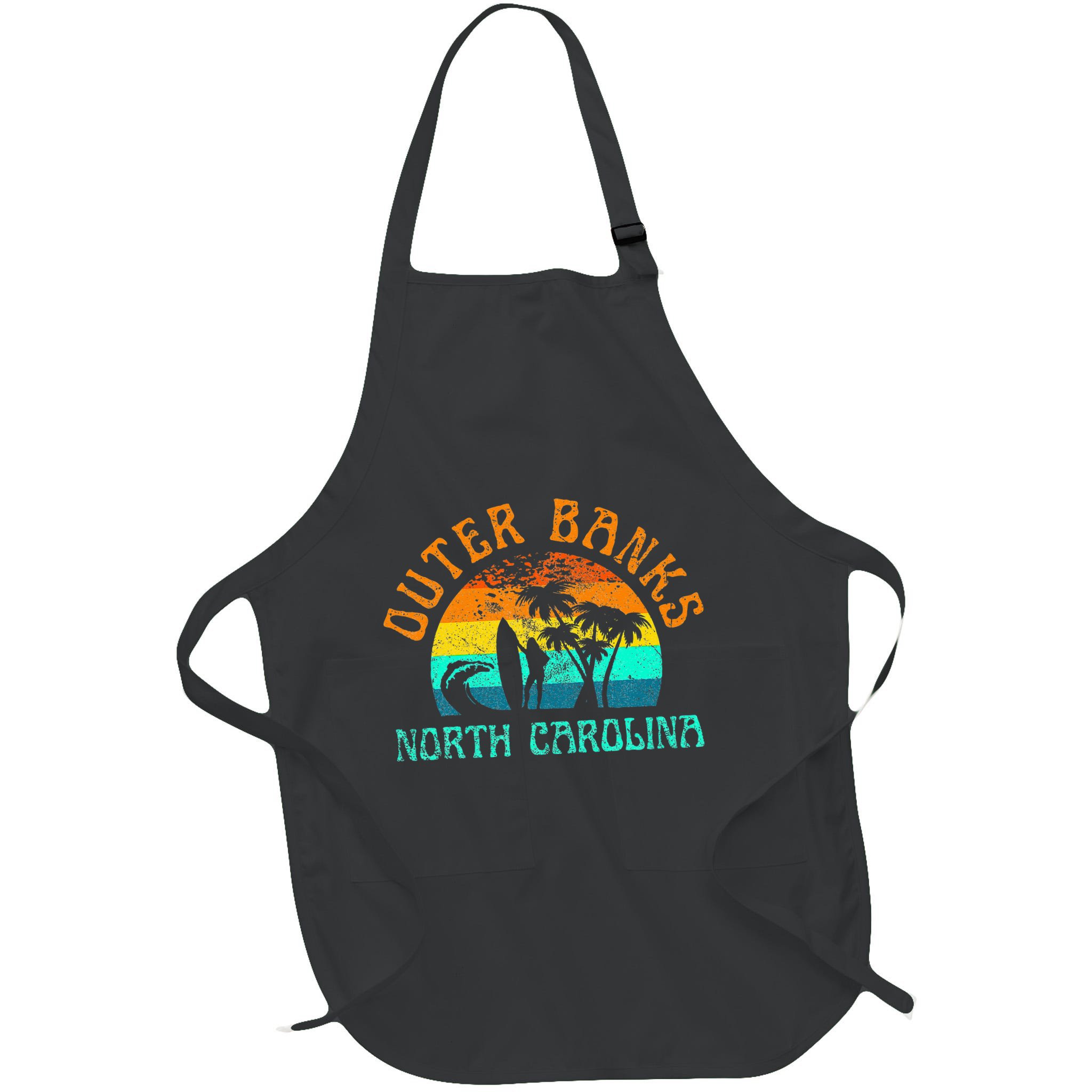 Outer Banks North Carolina Surf Beach Surfer OBX NC Apron