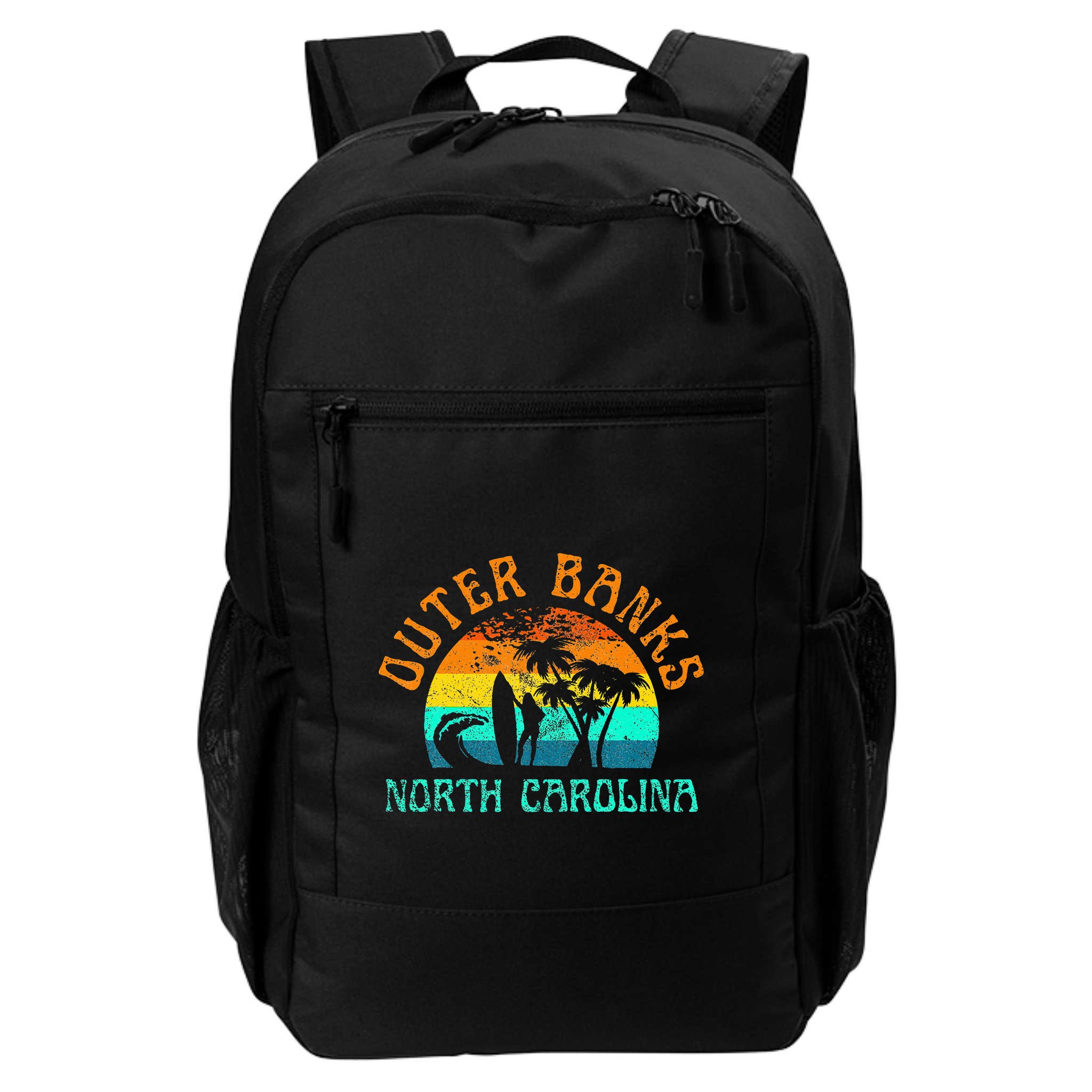 Outer Banks North Carolina Surf Beach Surfer OBX NC Backpack