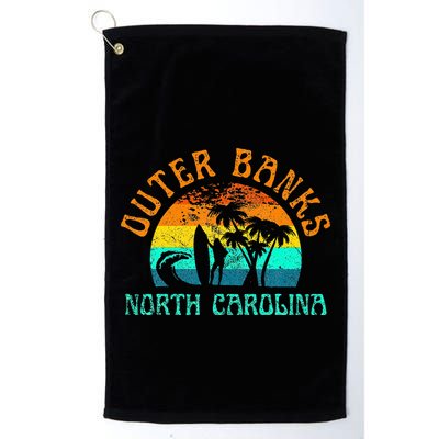 Outer Banks North Carolina Surf Beach Surfer OBX NC Golf Towel