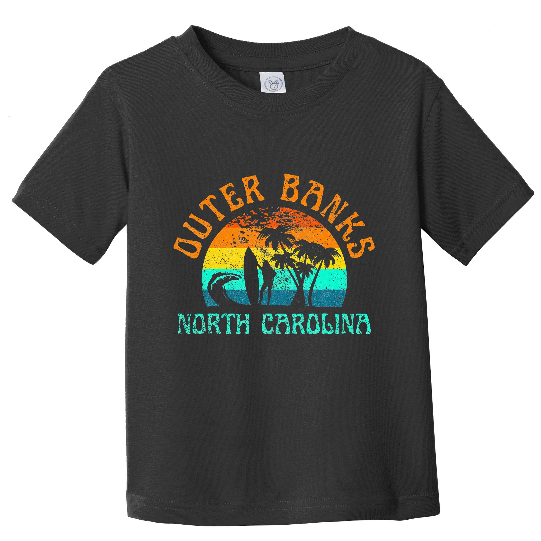 Outer Banks North Carolina Surf Beach Surfer OBX NC Toddler T-Shirt