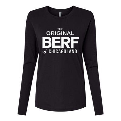 Original Berf Of Chicago New Womens Cotton Relaxed Long Sleeve T-Shirt