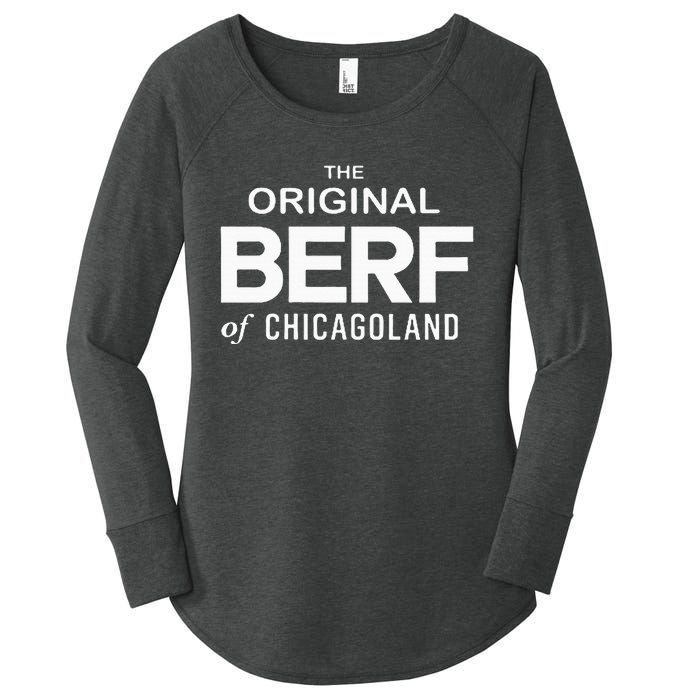 Original Berf Of Chicago New Women's Perfect Tri Tunic Long Sleeve Shirt