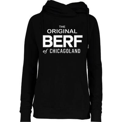 Original Berf Of Chicago New Womens Funnel Neck Pullover Hood