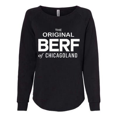 Original Berf Of Chicago New Womens California Wash Sweatshirt