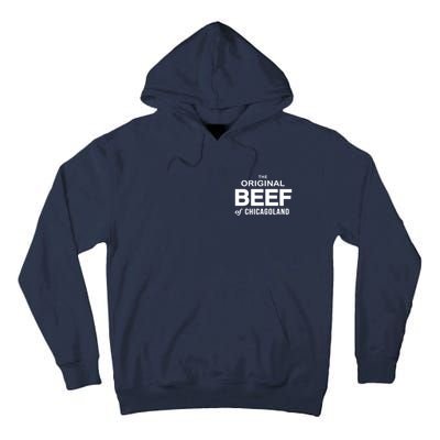 The Original Beef Of Chicagoland Vintage Tall Hoodie