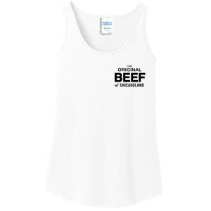 The Original Beef Of Chicagoland Vintage Ladies Essential Tank