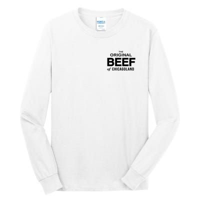 The Original Beef Of Chicagoland Vintage Tall Long Sleeve T-Shirt