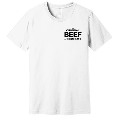 The Original Beef Of Chicagoland Vintage Premium T-Shirt