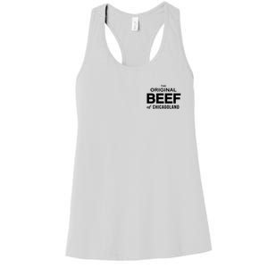 The Original Beef Of Chicagoland Vintage Women's Racerback Tank