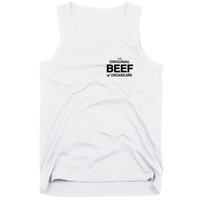 The Original Beef Of Chicagoland Vintage Tank Top