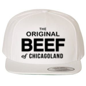 The Original Beef Of Chicagoland Vintage Wool Snapback Cap