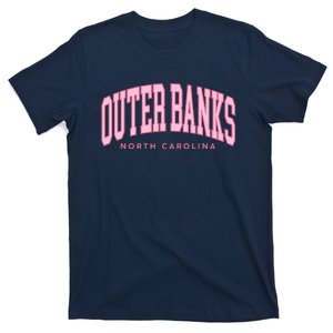 Oute_r Banks OBX North Carolina Summer Retro Preppy Throwback T-Shirt