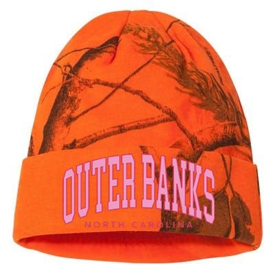 O.U.T.E.R B.A.N.K.S Obx North Carolina Summer Retro Preppy Throwback Kati Licensed 12" Camo Beanie