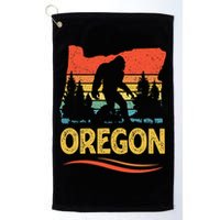 Oregon Bigfoot Oregon With A Bigfoot Or A Sasquatch Golf Towel