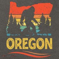 Oregon Bigfoot Oregon With A Bigfoot Or A Sasquatch Cotton Canvas Backpack