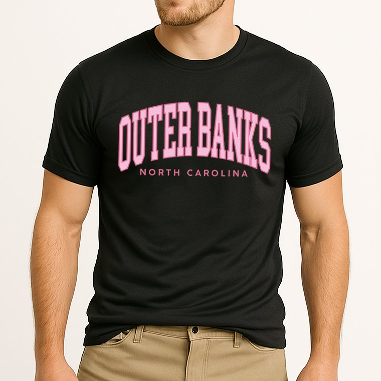 Outer Banks OBX North Carolina summer retro preppy throwback Performance Shirt