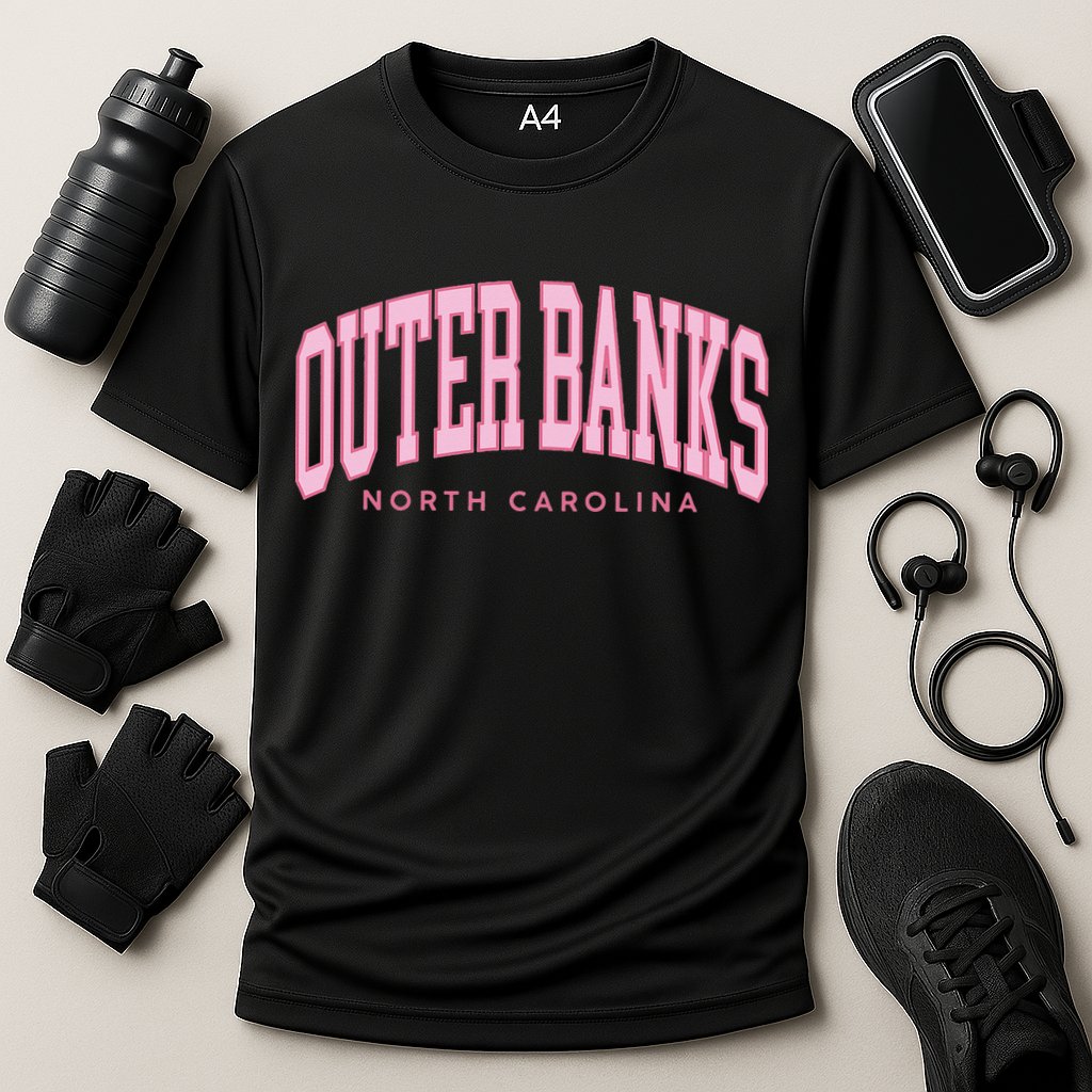 Outer Banks OBX North Carolina summer retro preppy throwback Performance Shirt