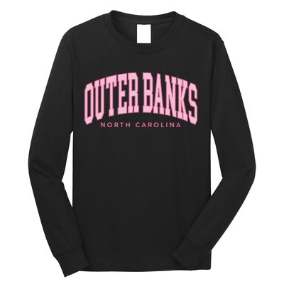 Outer Banks OBX North Carolina summer retro preppy throwback Long Sleeve Shirt