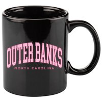 Outer Banks OBX North Carolina summer retro preppy throwback 11oz C Handle Ceramic Mug