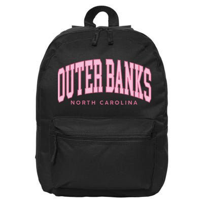 Outer Banks OBX North Carolina summer retro preppy throwback 16 in Basic Backpack