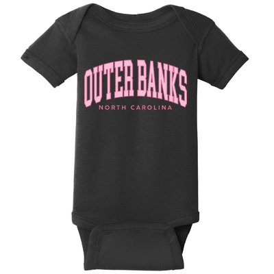 Outer Banks OBX North Carolina summer retro preppy throwback Baby Bodysuit