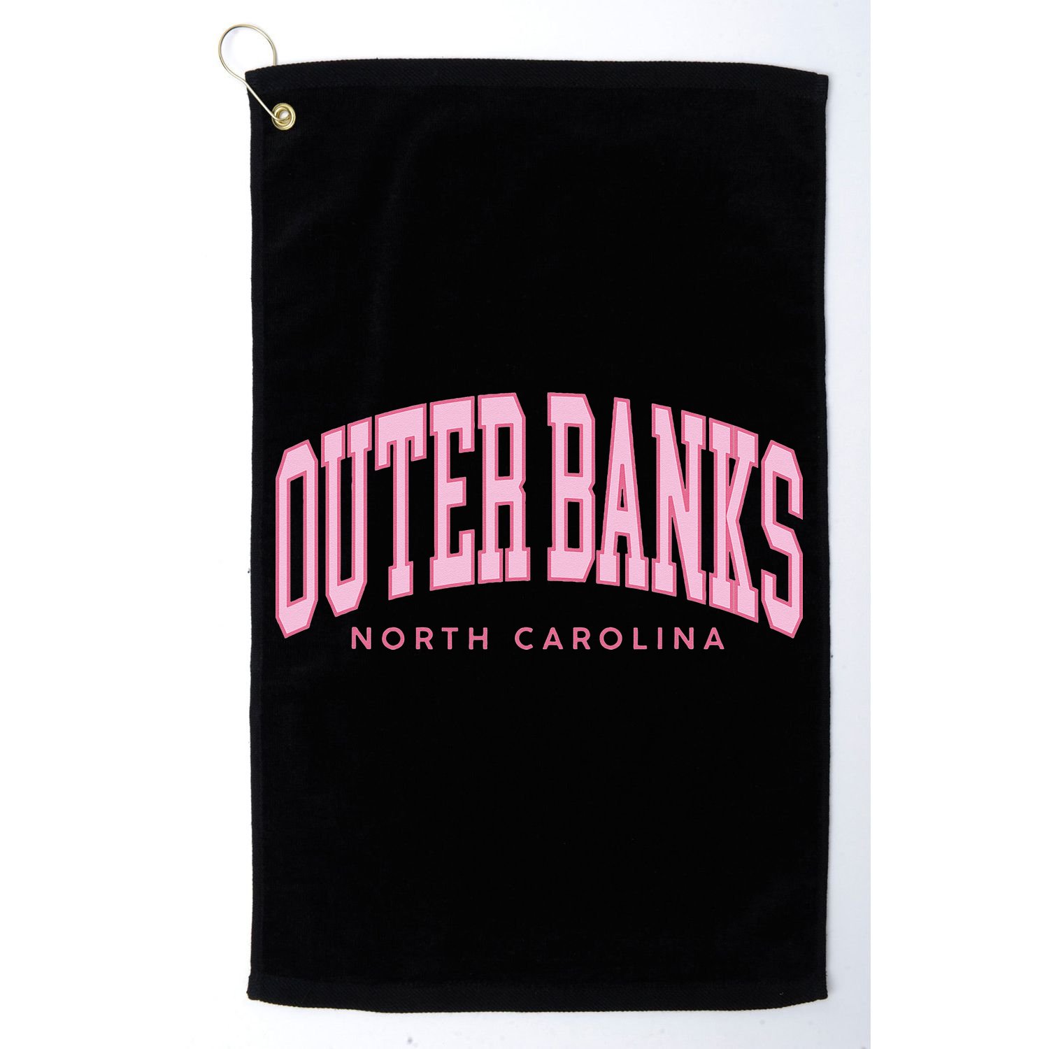 Outer Banks OBX North Carolina summer retro preppy throwback Golf Towel