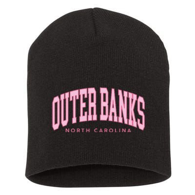 Outer Banks OBX North Carolina summer retro preppy throwback Short Acrylic Beanie