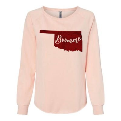 Oklahoma Boomer Womens California Wash Sweatshirt