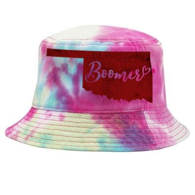 Oklahoma Boomer Tie-Dyed Bucket Hat