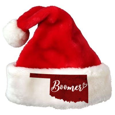 Oklahoma Boomer Premium Christmas Santa Hat