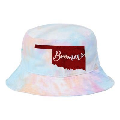 Oklahoma Boomer Tie Dye Newport Bucket Hat