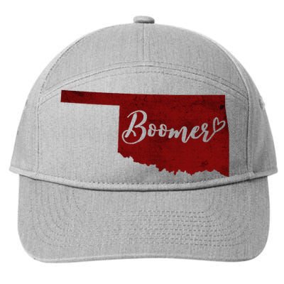 Oklahoma Boomer 7-Panel Snapback Hat