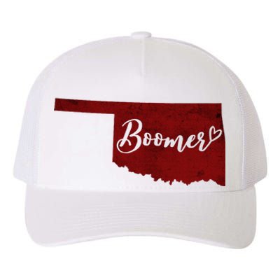 Oklahoma Boomer Yupoong Adult 5-Panel Trucker Hat