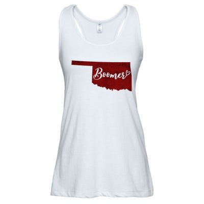 Oklahoma Boomer Ladies Essential Flowy Tank