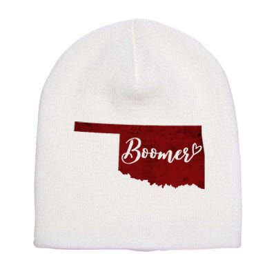 Oklahoma Boomer Short Acrylic Beanie