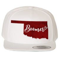 Oklahoma Boomer Wool Snapback Cap