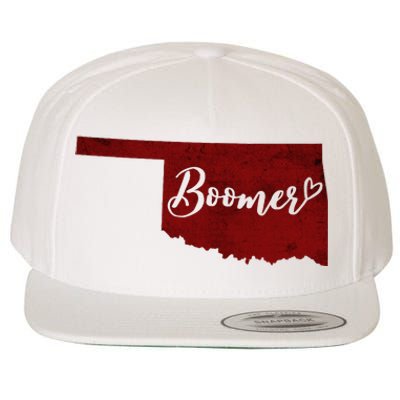 Oklahoma Boomer Wool Snapback Cap