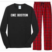 ONE BOSTON Long Sleeve Pajama Set