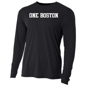 ONE BOSTON Cooling Performance Long Sleeve Crew