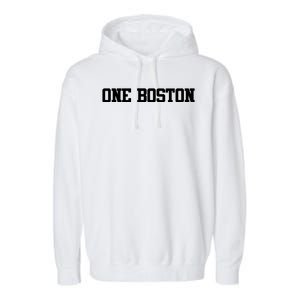 ONE BOSTON Garment-Dyed Fleece Hoodie