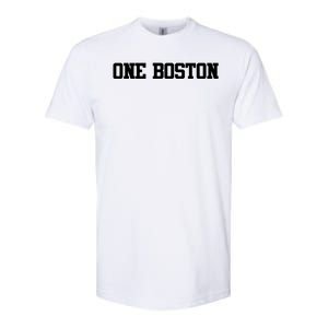 ONE BOSTON Softstyle CVC T-Shirt